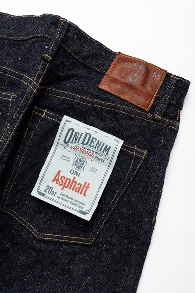 288-Asphalt 20oz Asphalt Denim Regular Straight