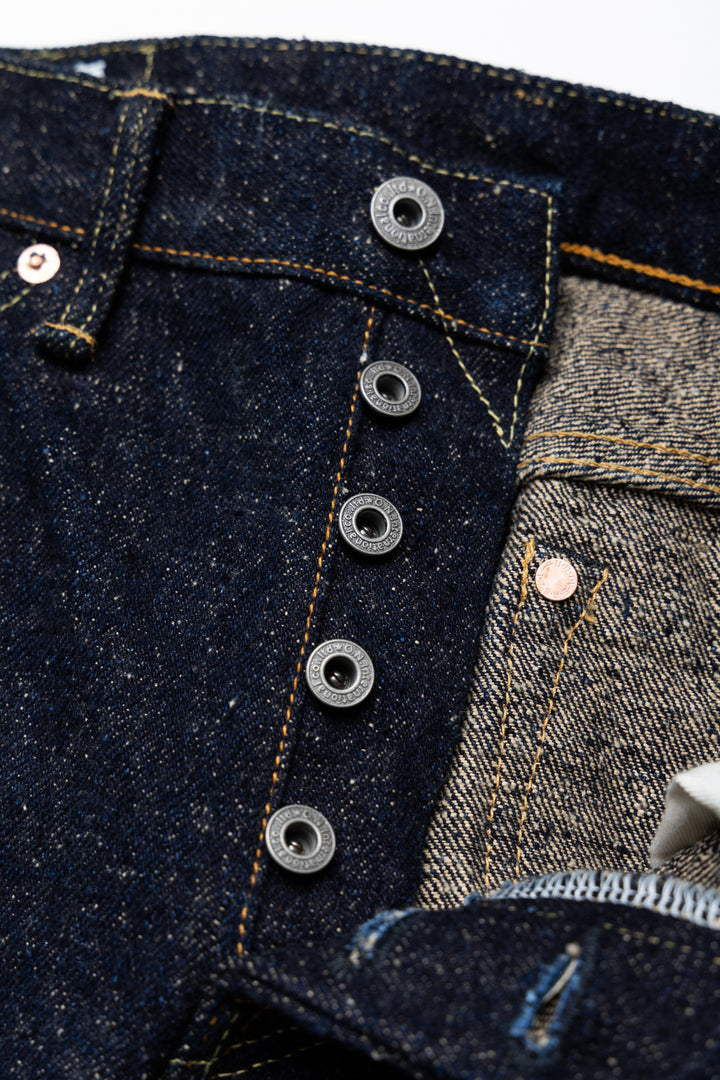 ONI DENIM Asphalt 20oz セルビッジデニム Oni Denim 200ZR-Asphalt Wide Straight 20oz Asphalt Denim – BLUE IN