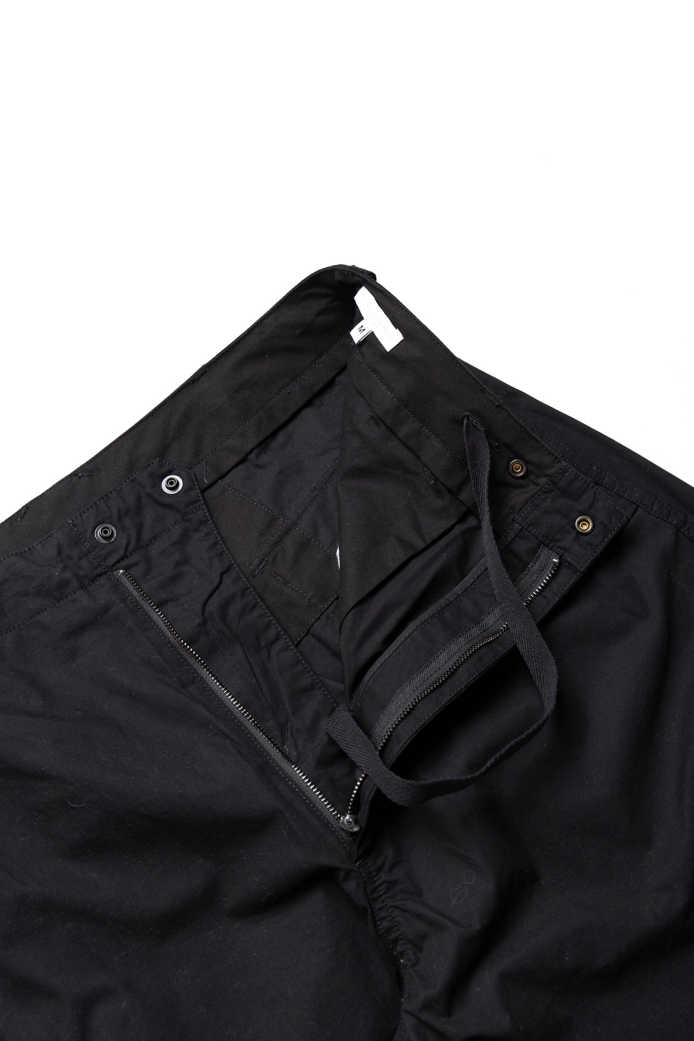 Over Pant Cotton Duracloth Poplin - Black