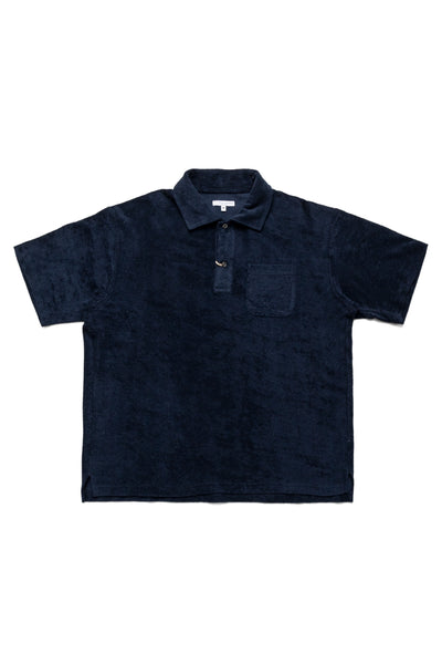 Polo Shirt CP Velour - Navy