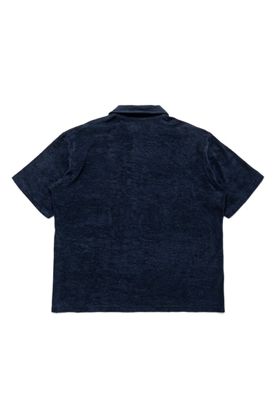 Polo Shirt CP Velour - Navy