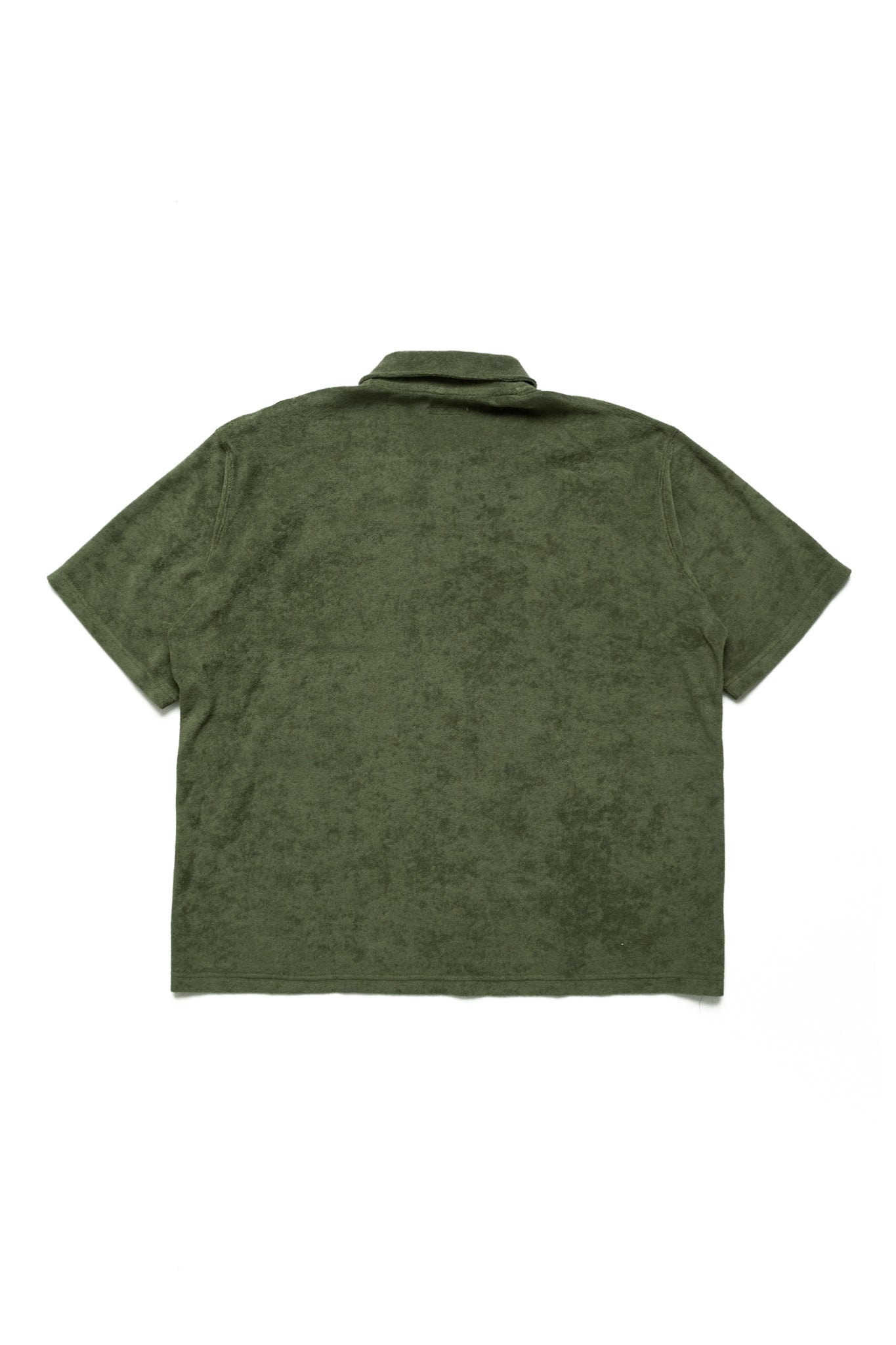 Polo Shirt CP Velour - Olive