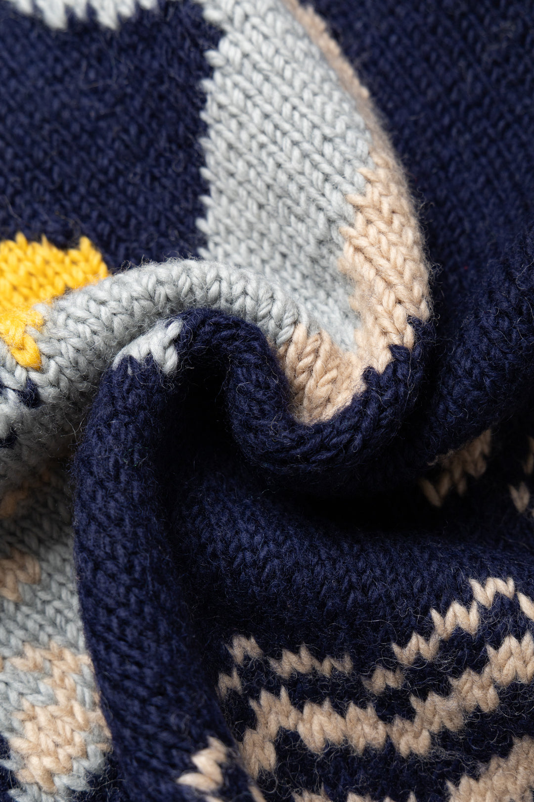 Kapital Hand Knit PECKISH TROUT ZIP Cardigan – BLUE IN GREEN SOHO