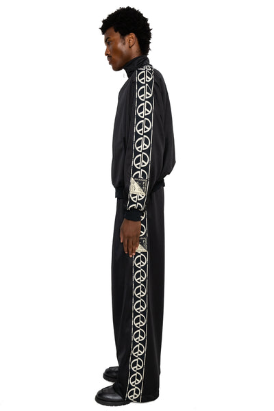 Smooth Jersey TH.D.D. Baggy Track Pants - Black