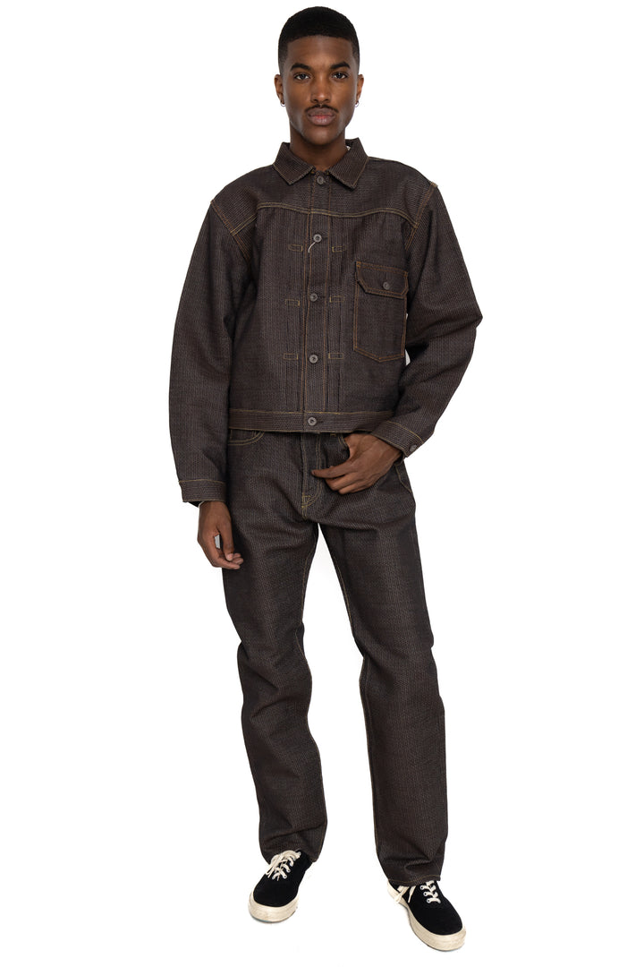 KAPITAL デニム Gジャン 1ST Tバック 5 XXL Kapital CENTURY DENIM 1st JKT - N5S (Kakishibu) – BLUE IN GREEN SOHO