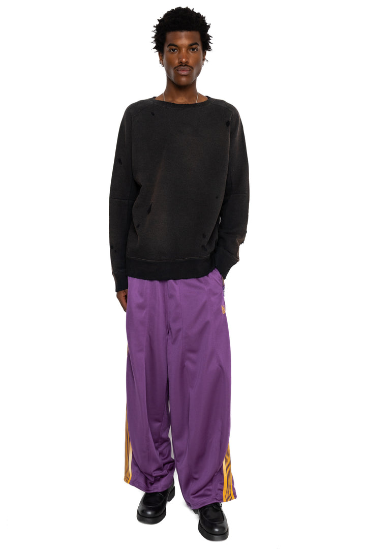 Needles – H.D. Track Pant Poly Smooth Dark Purple