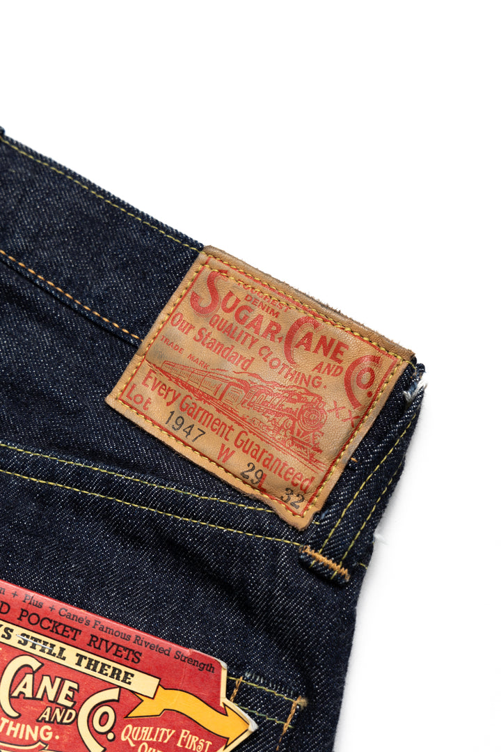 SUGAR CANE STANDARD DENIM “1947 MODEL” Sugar Cane- 14.25oz. Standard Denim - 1947 Model - SC41947