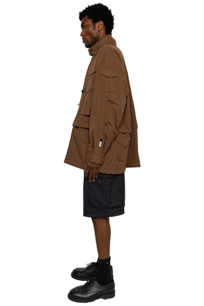 DAIWA GORE-TEX Windstopper Perfect Mil Field 2WAY Jacket - Brown 