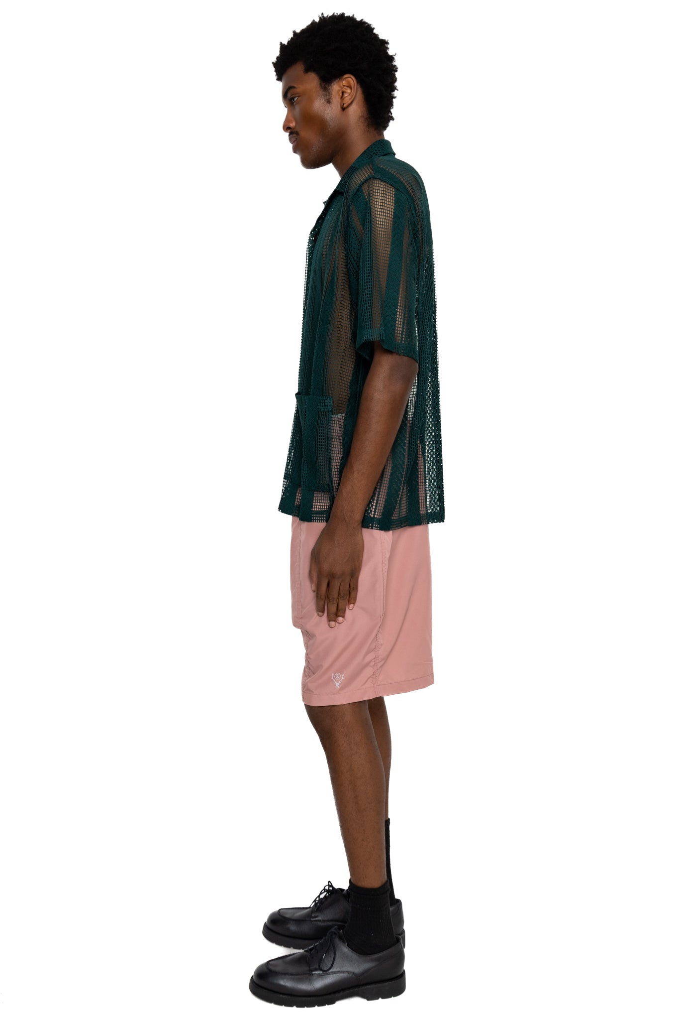 Cabana Shirt Poly Lace - Green