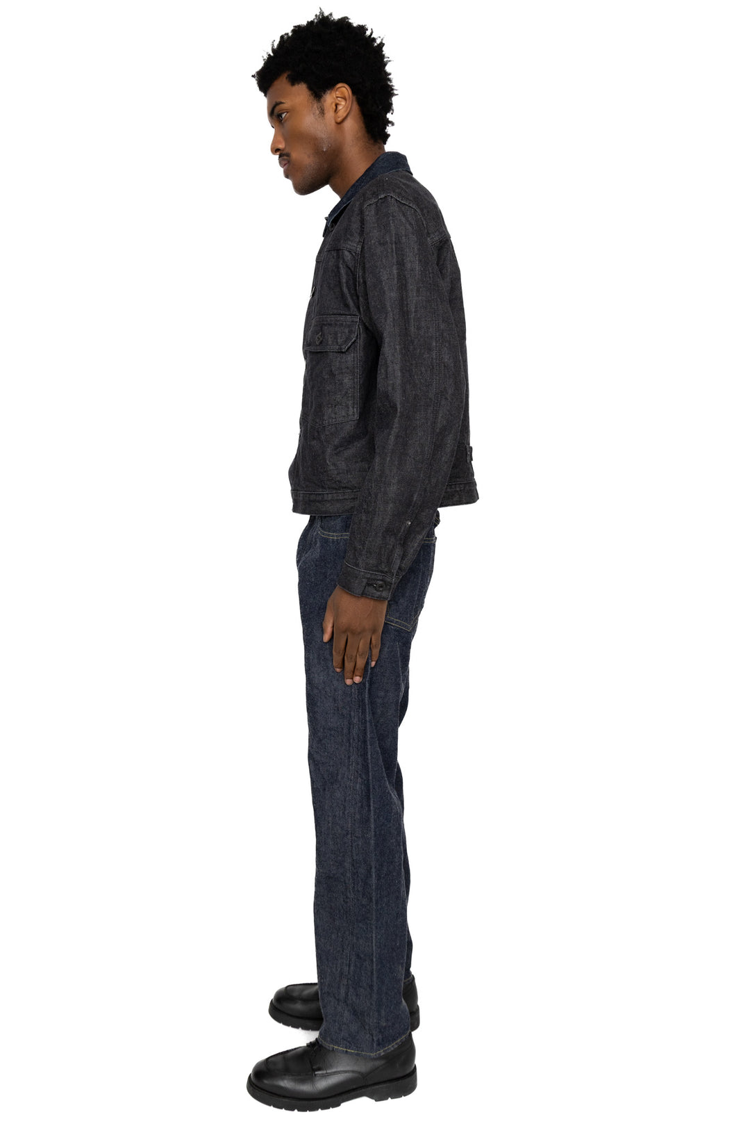 Kapital 14oz BLK Denim 1st JKT – BLUE IN GREEN SOHO