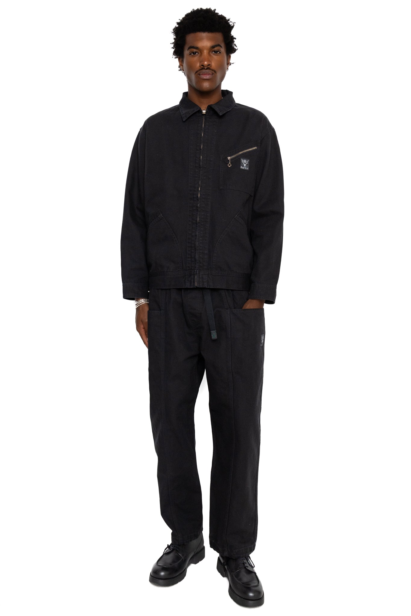 Belted C.S. Pant 11.5oz Cotton Canvas - Black