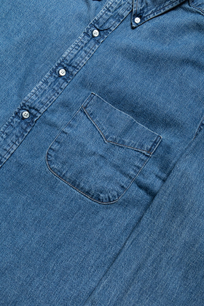Denim Standard Button Down Shirt - Used