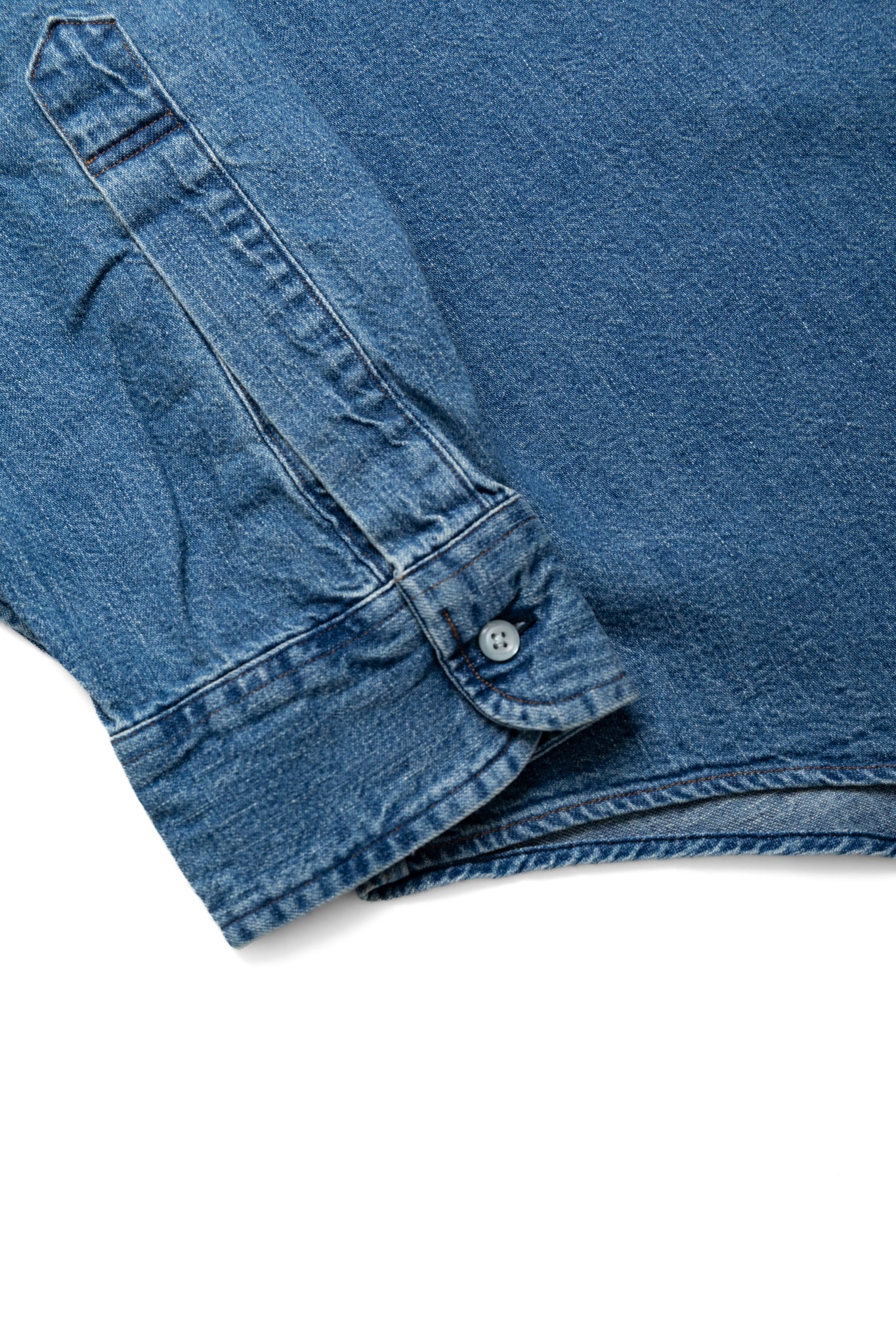 Denim Standard Button Down Shirt - Used