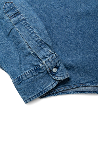 Denim Standard Button Down Shirt - Used
