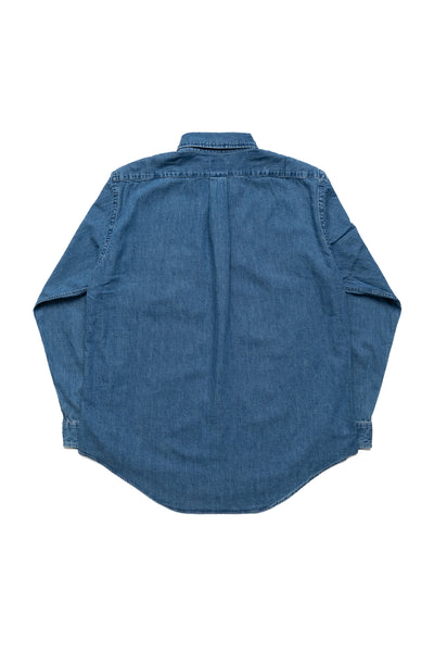 Denim Standard Button Down Shirt - Used