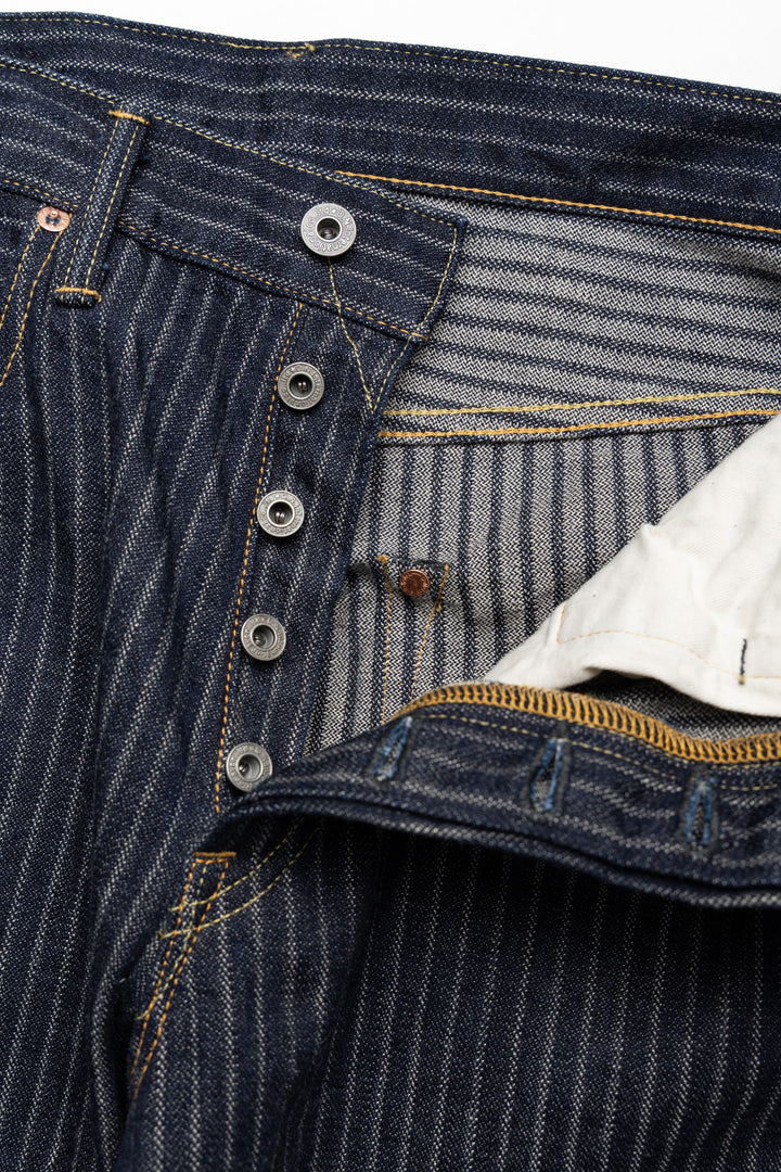 Oni Denim 266-HJS Relax Straight Drop Needle Stitching Jacquard