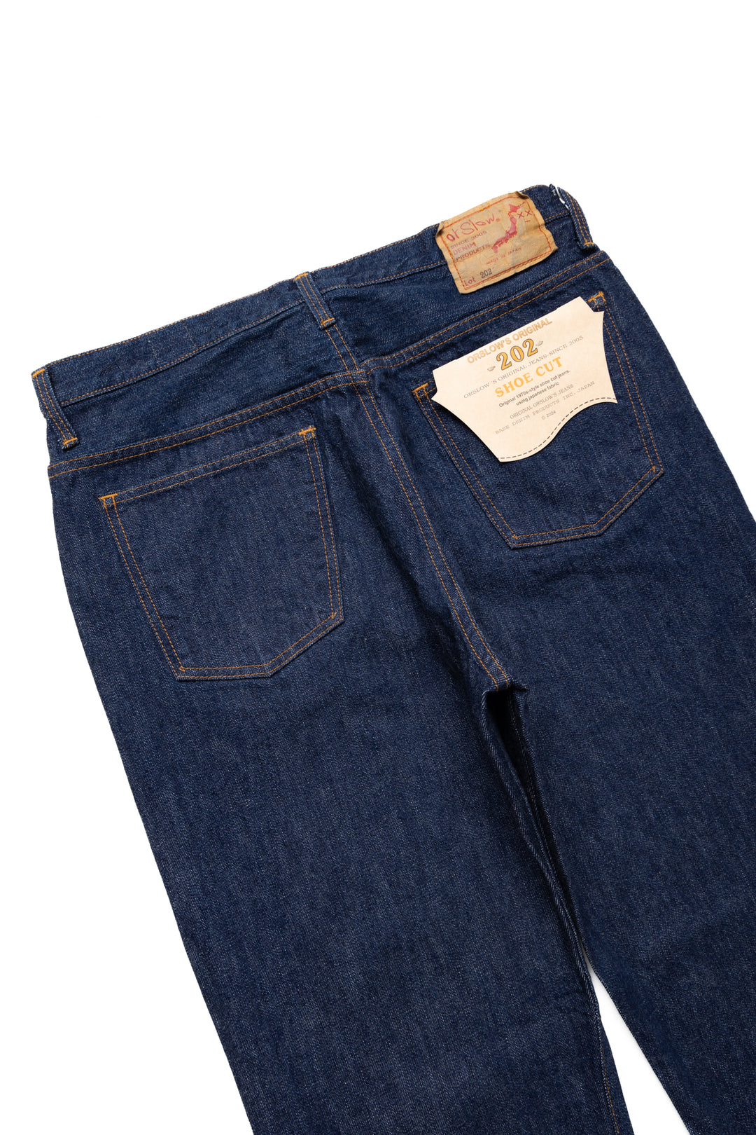 OrSlow Shoe Cut Jeans – BLUE IN GREEN SOHO