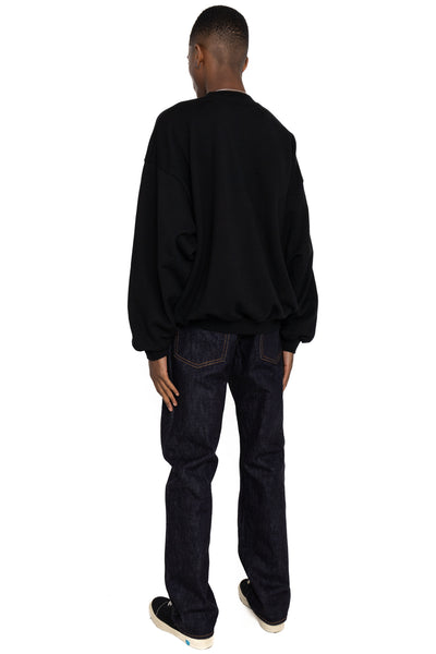30/-SWT Knit BIG SWT (BIG KOUNTRY) - Black