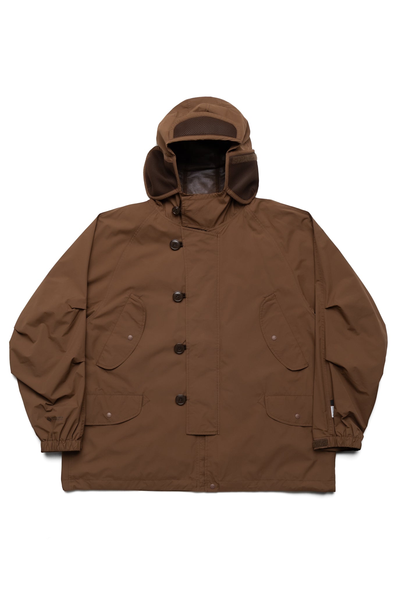DAIWA GORE-TEX Windstopper Flight Parka - Brown Grey – BLUE IN