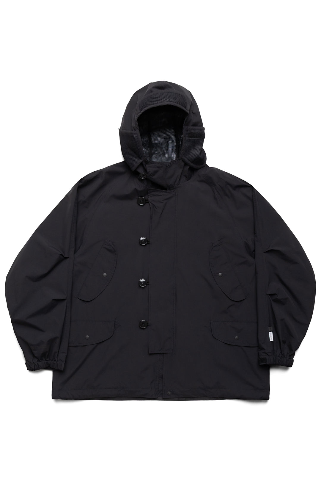 DAIWA GORE-TEX マウンテンパーカー ブラック DAIWA GORE-TEX Windstopper Flight Parka - Black – BLUE IN GREEN SOHO