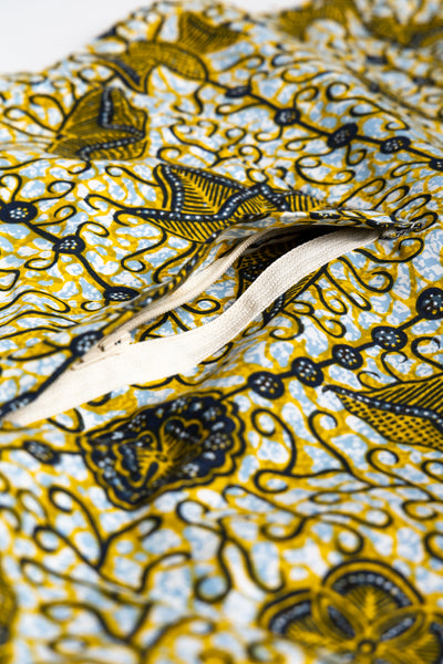 Beach Shirt Jacket Cotton Rayon Batik Print - White