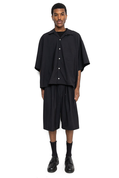 Circular Short Pants - Black