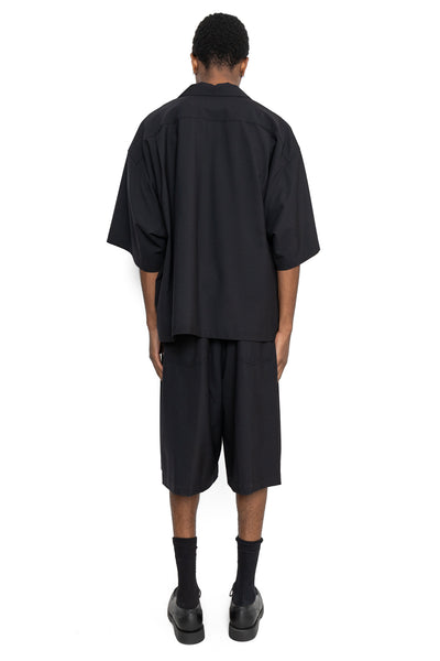 Circular Short Pants - Black