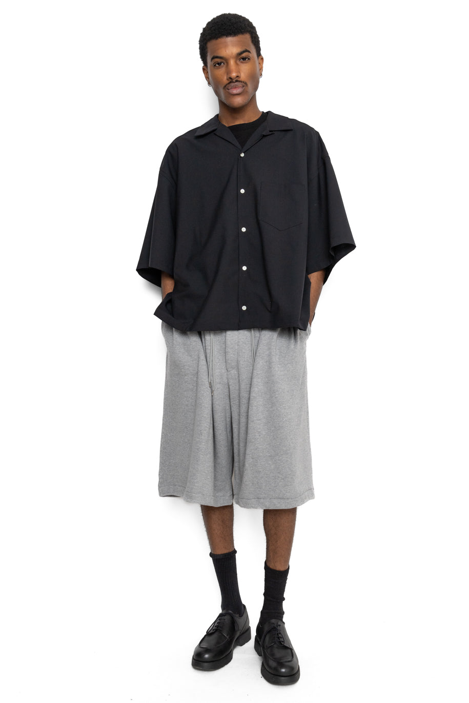 Loop Wheel Circular Short Pants