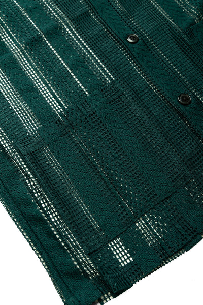 Cabana Shirt Poly Lace - Green