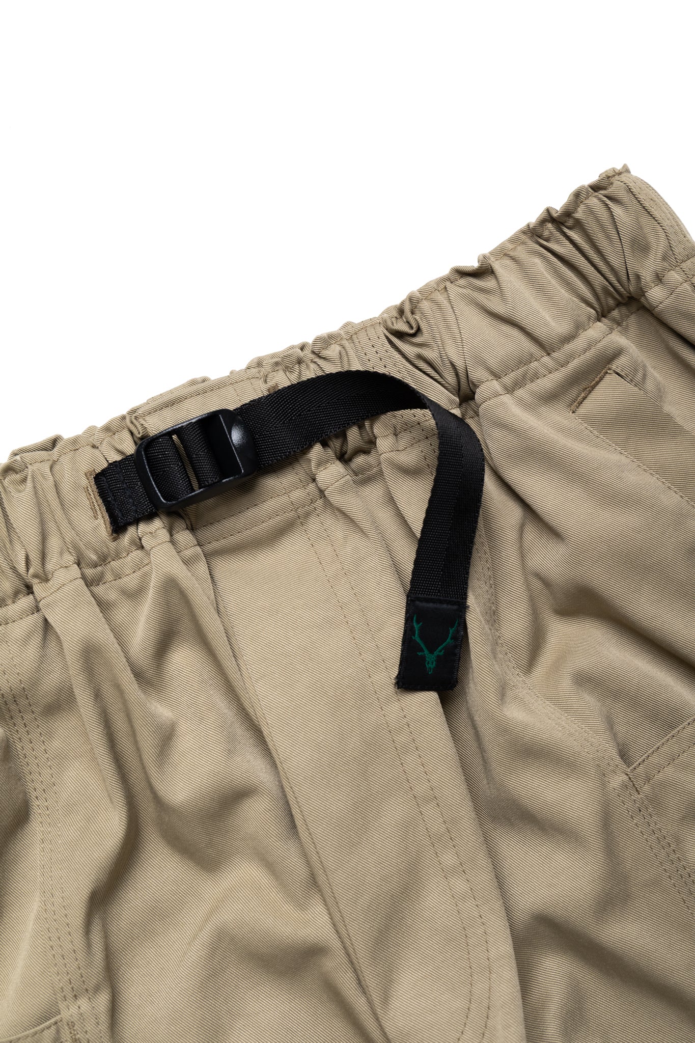 Belted C.S. Pant Nylon Twill - Khaki