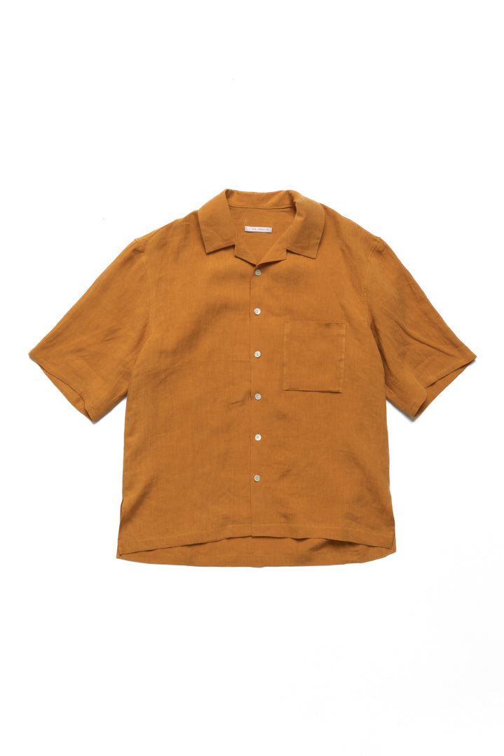 Aloha Shirt - Burnt Orange