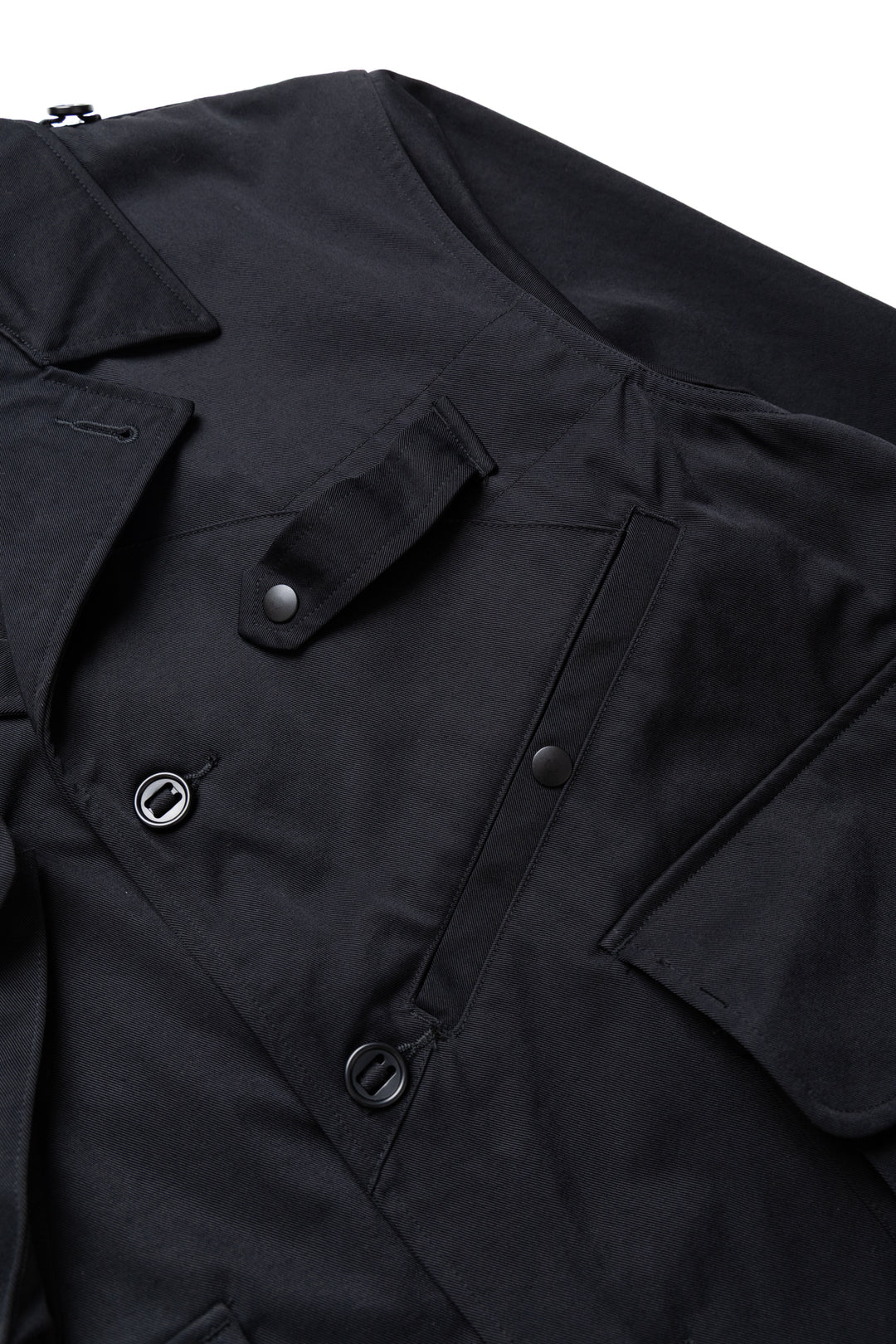 SOUTH2 WEST8 Tenkara Shirt Nylon Twill - Black – BLUE IN GREEN SOHO