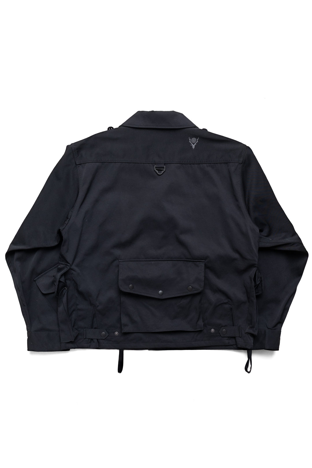 SOUTH2 WEST8 Tenkara Shirt Nylon Twill - Black – BLUE IN GREEN SOHO