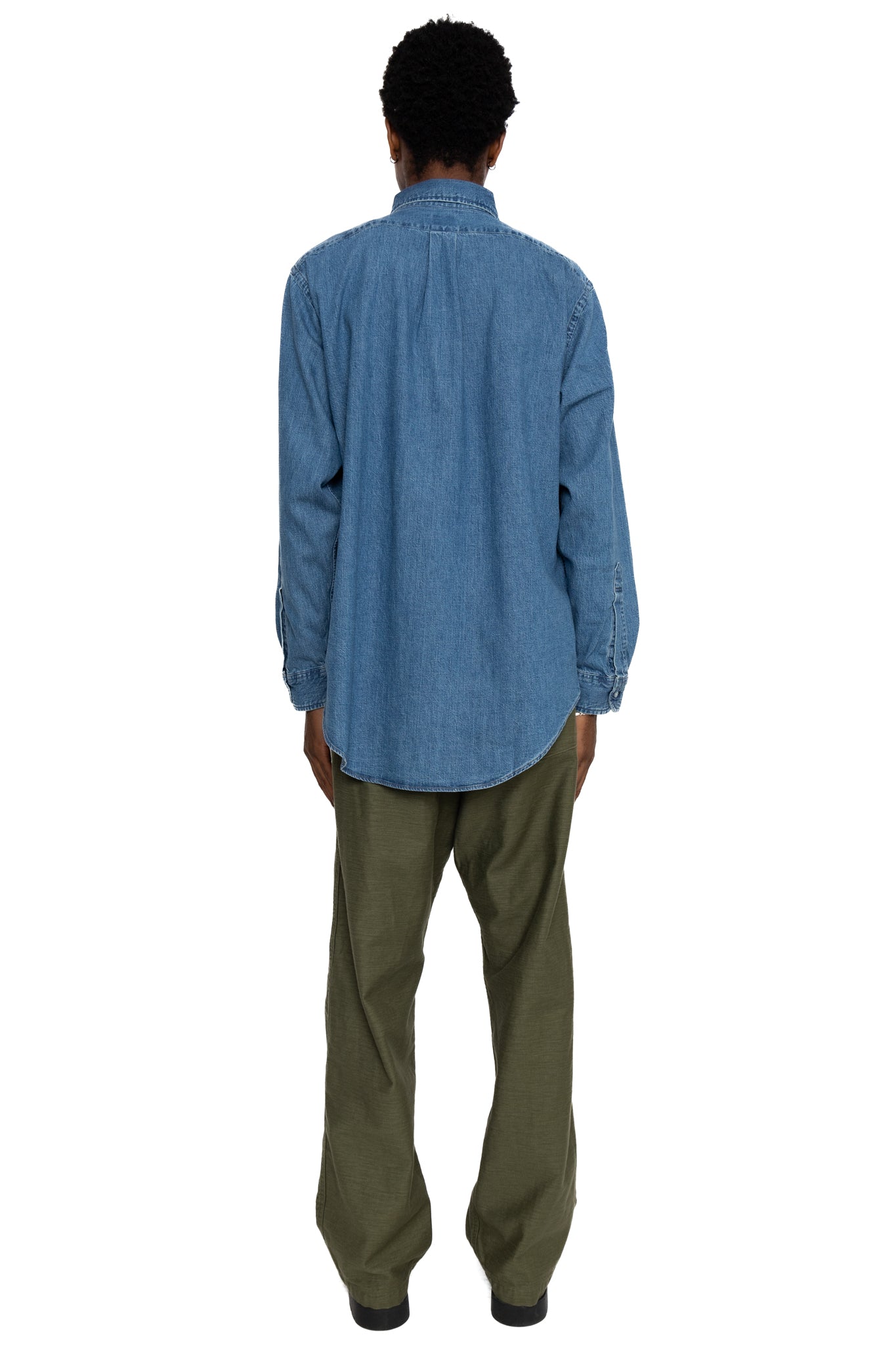 Denim Standard Button Down Shirt - Used