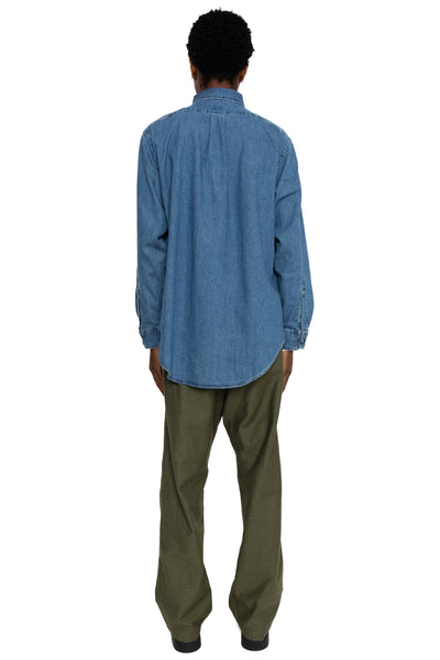 Denim Standard Button Down Shirt - Used