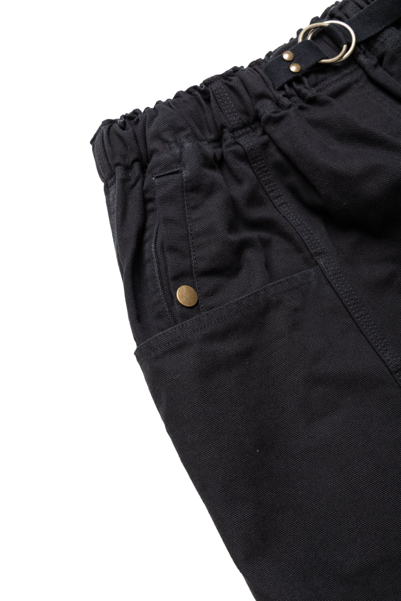 Belted C.S. Pant 11.5oz Cotton Canvas - Black
