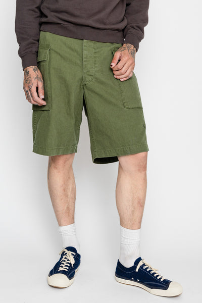 U.S. Army 2 Pocket Cargo Shorts - Army Green