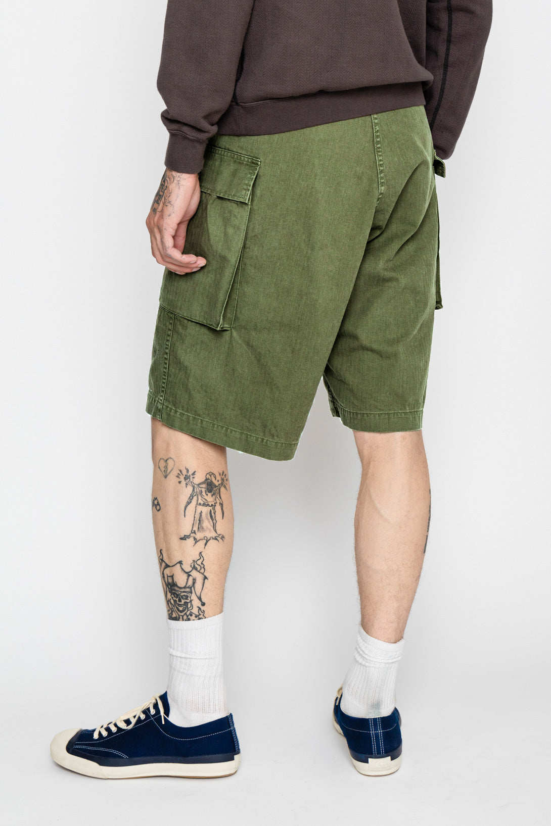 U.S. Army 2 Pocket Cargo Shorts - Army Green