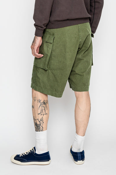 U.S. Army 2 Pocket Cargo Shorts - Army Green