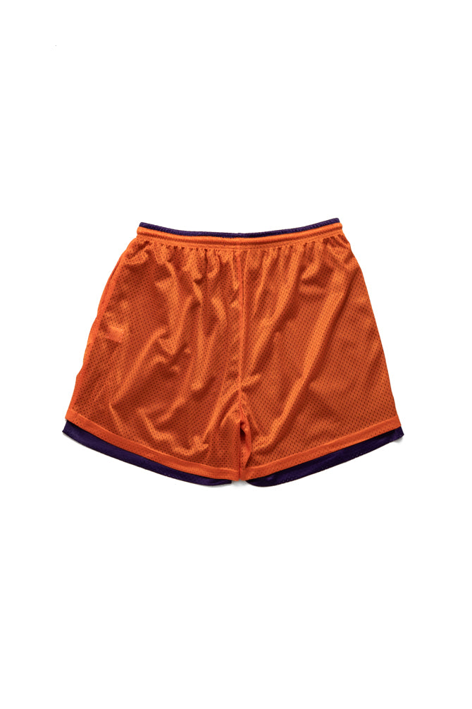 Reversible Ball Short - Orange & Purple