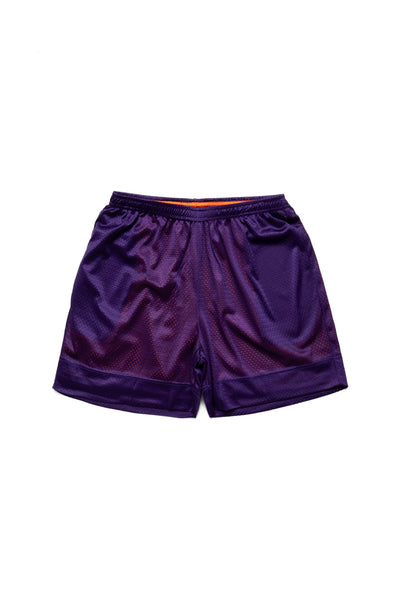 Reversible Ball Short - Orange & Purple