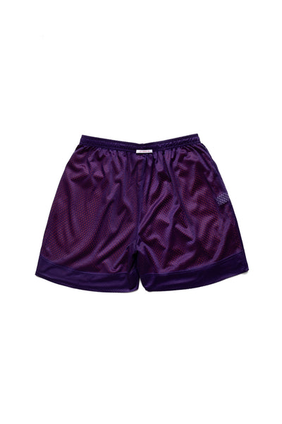 Reversible Ball Short - Orange & Purple