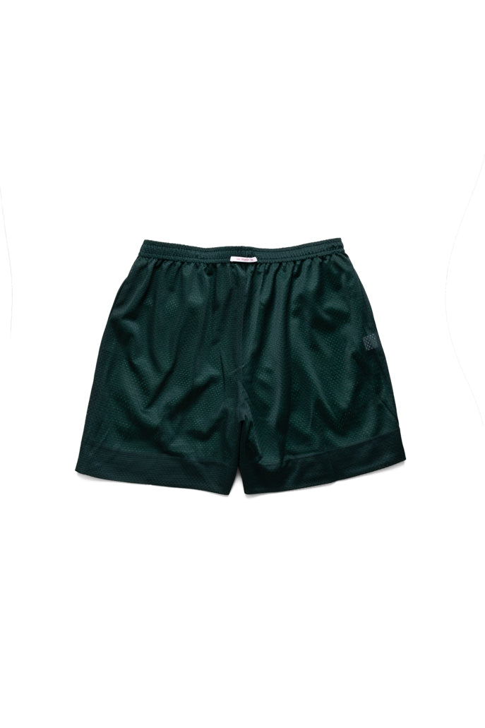 Reversible Mesh Ball Short - Kelly Green & Forest Green