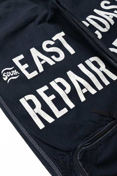 Canvas EAST REPAIR-MAN Track Pants - Black