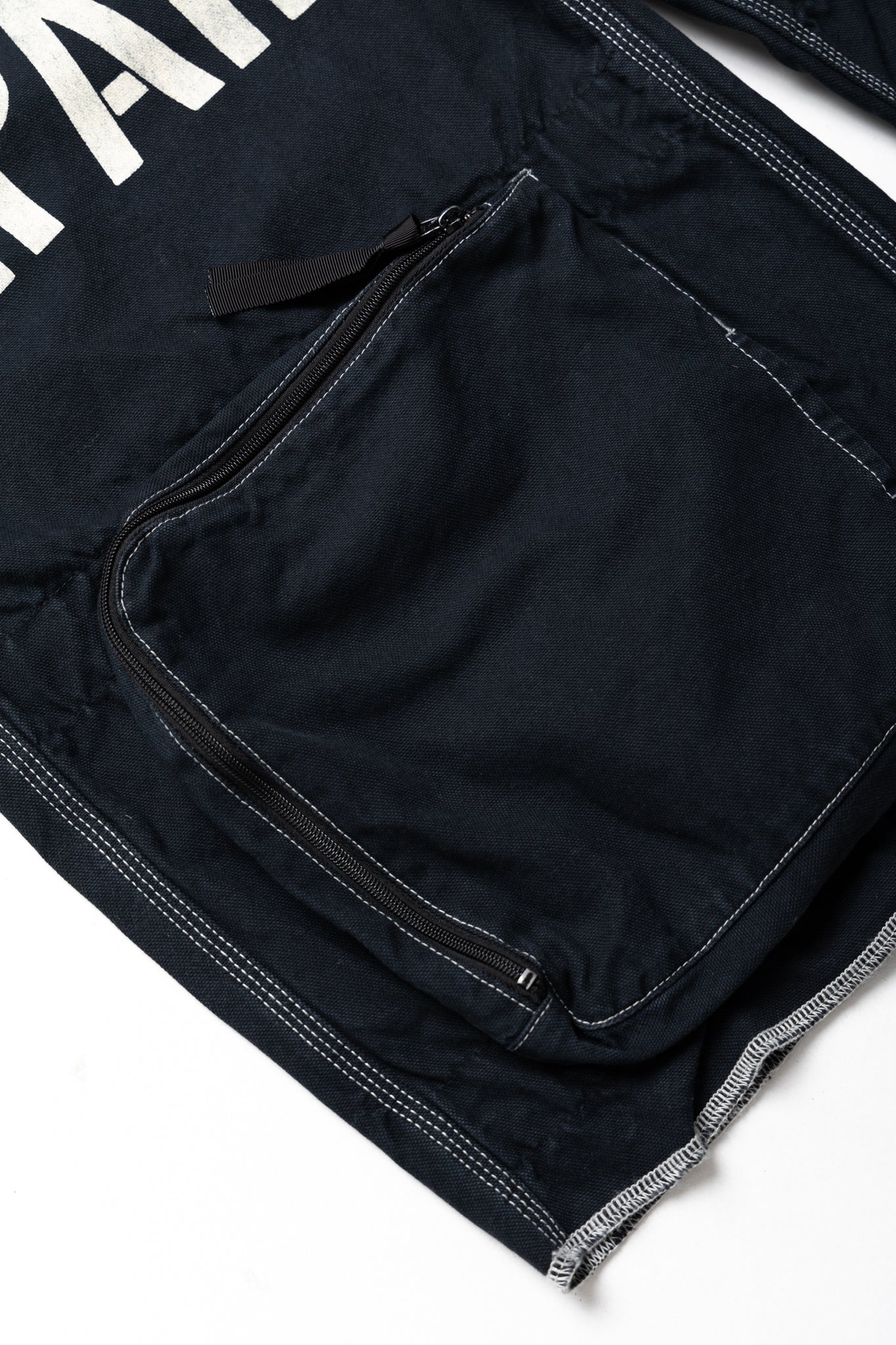 Canvas EAST REPAIR-MAN Track Pants - Black