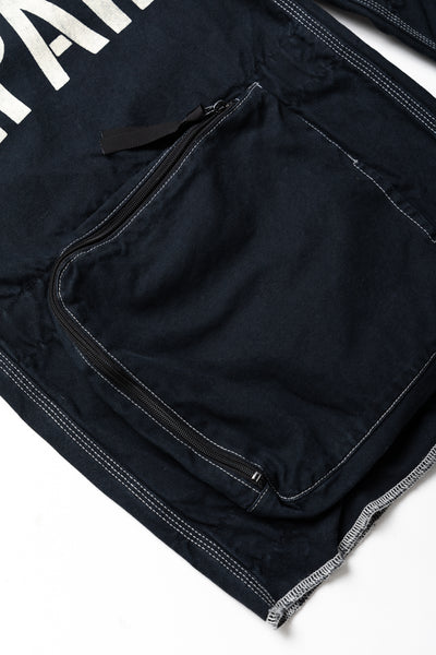 Canvas EAST REPAIR-MAN Track Pants - Black