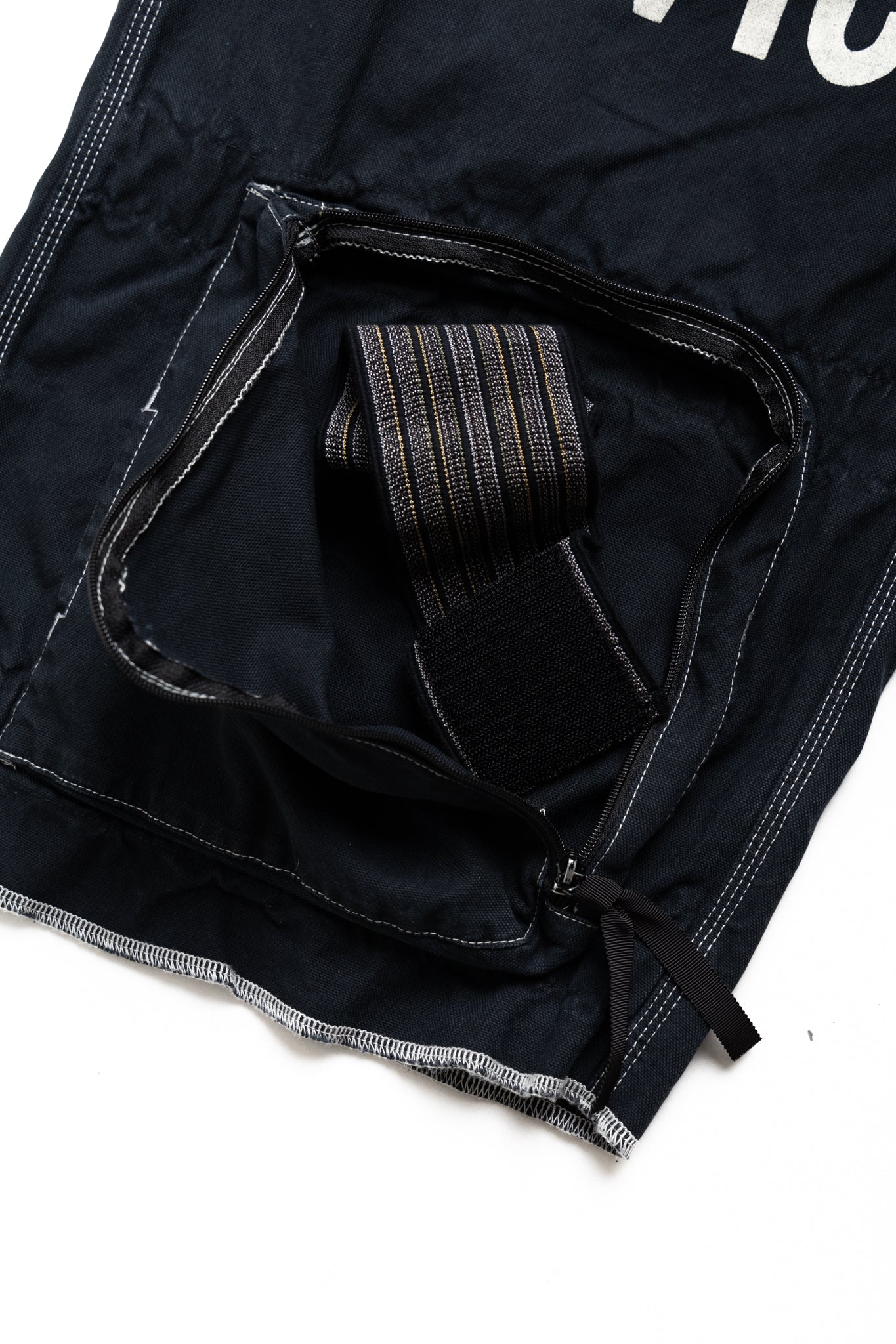 Canvas EAST REPAIR-MAN Track Pants - Black