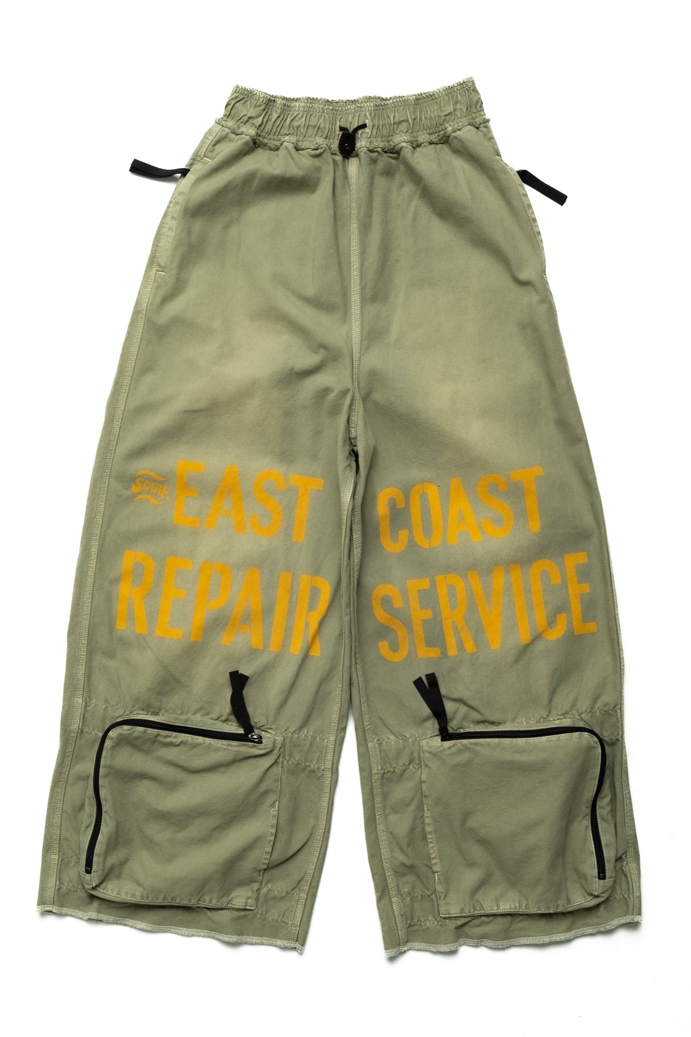 Canvas EAST REPAIR-MAN Track Pants - Khaki