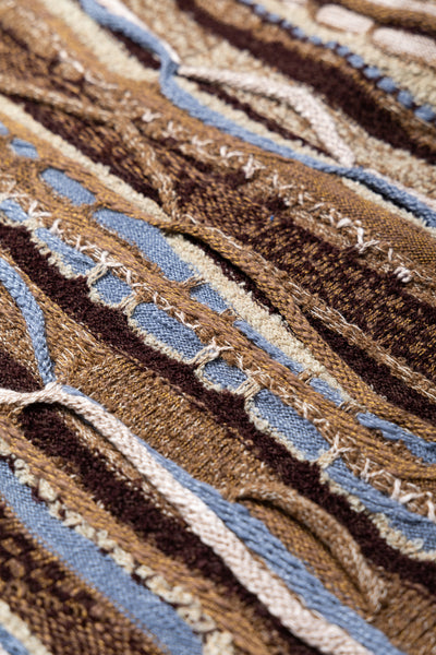 7G Knit GAUDY Hood Sweater - Gold Brown