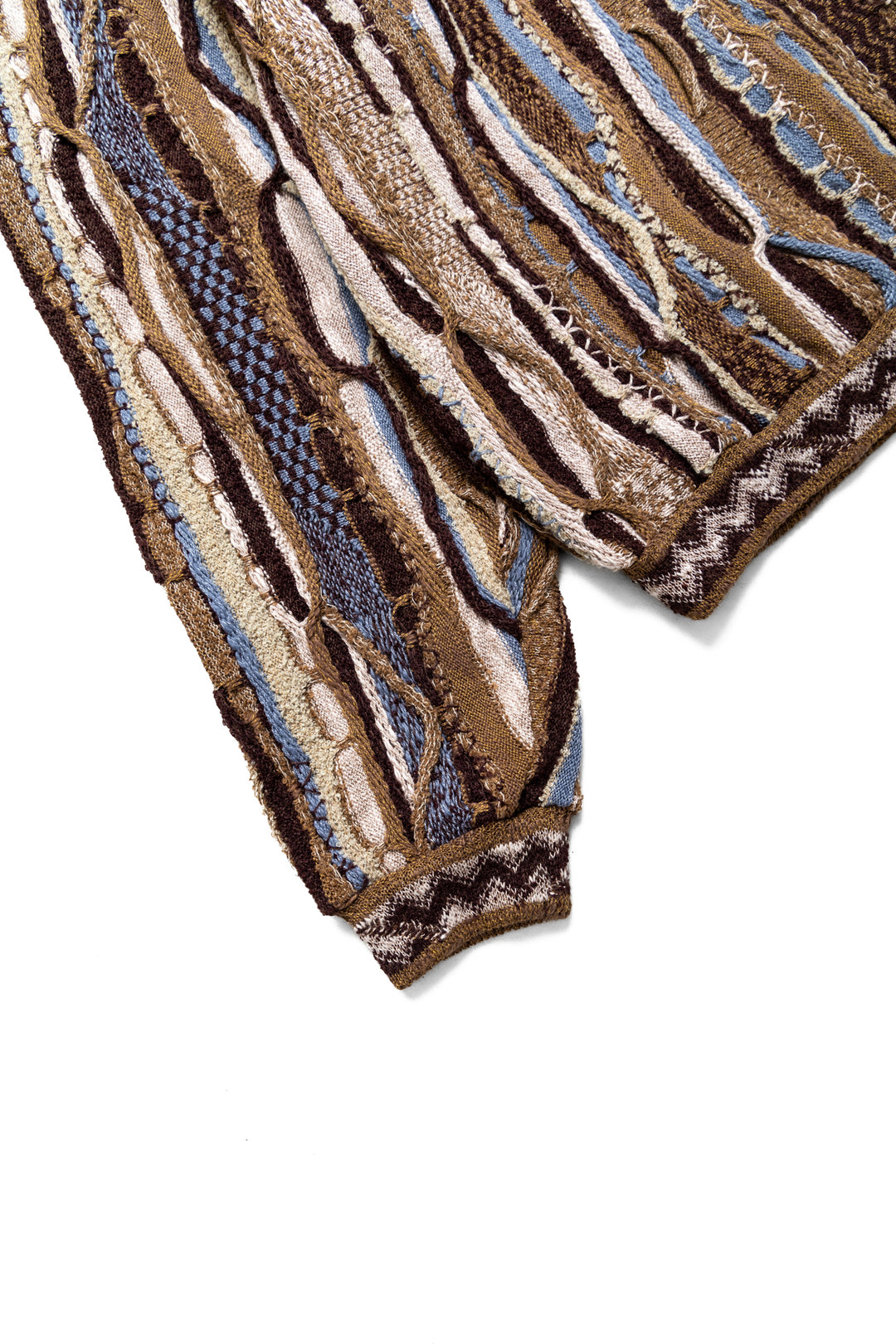 Kapital 7G Knit GAUDY Hood Sweater - Gold Brown – BLUE IN